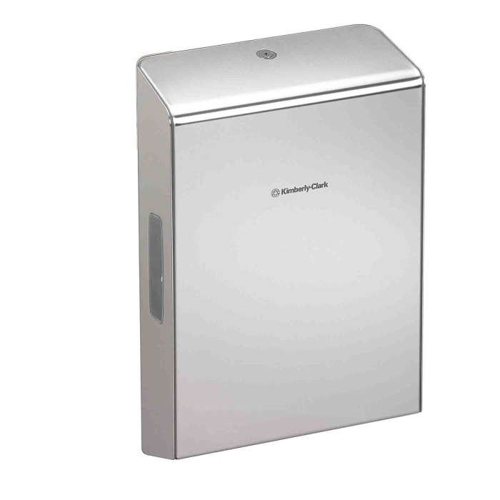 KC7259-S-02.JPG Dispenser In Acciaio Inox Per Asciugamani In Carta Intercalati Con Piega A "z" Dispenser Autoconsumo