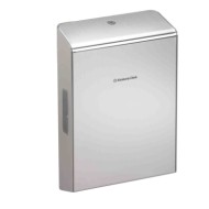 Dispenser In Acciaio Inox Per Asciugamani In Carta Intercalati Con Piega A "z" Dispenser Autoconsumo