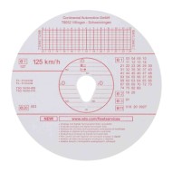 Original Kienzle Set 100 Pz Dischi Tachigrafo Omologati 125 Km/h Portadocumenti Portaoggetti