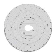 KIE140-S-01.JPG Original Kienzle Set 100 Pz Dischi Tachigrafo Omologati 140 Km/h Portadocumenti Portaoggetti