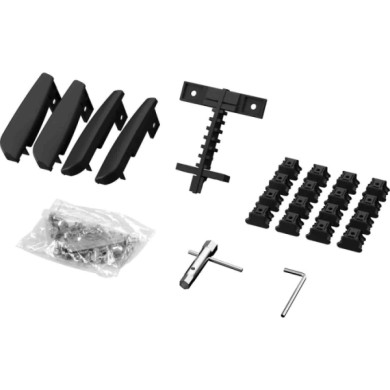 N10200-S-01.JPG Kargo Rack System Kit Di Assemblaggio H 12 Cm Kargo Rack System Componenti Ceste Portacarico Veicoli Commerciali