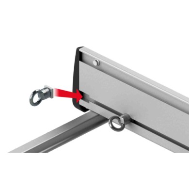 N10204-S-01.JPG Kargo Rack System Coppia Fianchetti H 12 Cm 210 Cm Kargo Rack System Componenti Ceste Portacarico Veicoli Commer