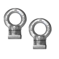 Kp 3 Coppia Occhielli Di Fissaggio Accessori Kargo Plus Barre Portatutto Veicoli Commerciali