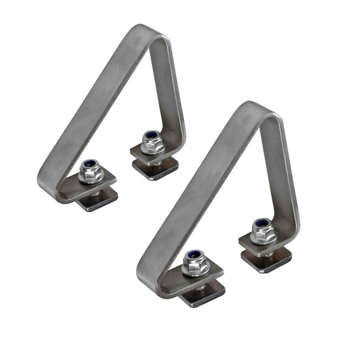 N11037-S-01.JPG Kp 5 Coppia Fermacarico H 70 Mm Accessori Kargo Plus Barre Portatutto Veicoli Commerciali
