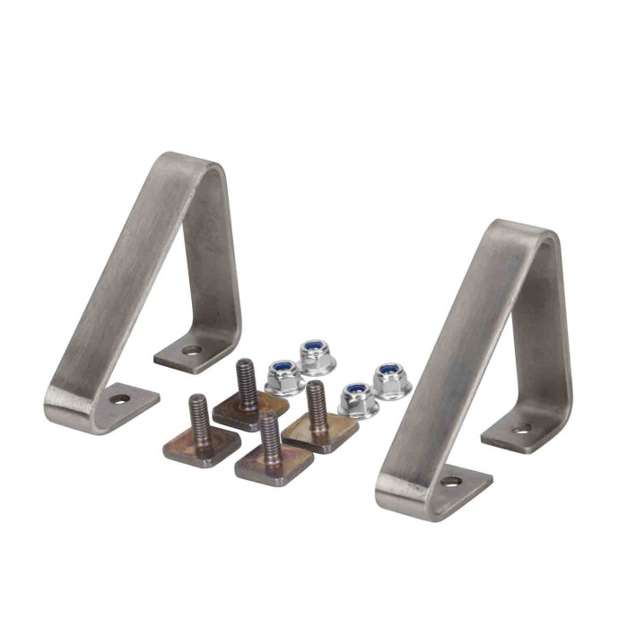 N11037-S-02.JPG Kp 5 Coppia Fermacarico H 70 Mm Accessori Kargo Plus Barre Portatutto Veicoli Commerciali
