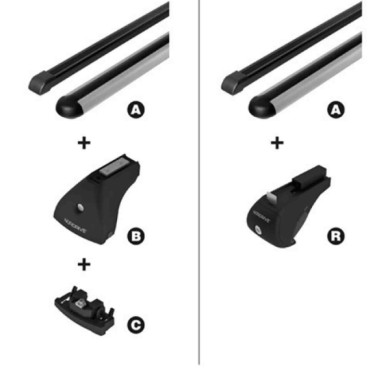 N15019-A-01.JPG Quadra Coppia Barre Portatutto In Acciaio Xl 140 Cm E-tron-q5 Sportback-x2 (f39) Barre Quadra Barre Portatutto A