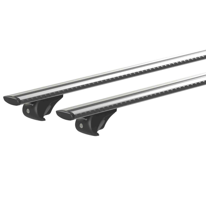 N15096-S-02.JPG Silenzio Rail Set Completo Barre Portatutto In Alluminio L Evos Ra A4 Allroad-a6 Allroad Set Barre Silenzio Rail