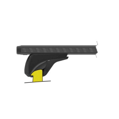 N15100-D-10.JPG Silenzio Black In Rail Set Completo Barre Portatutto In Alluminio M Evos Ia Stelvio-a3 Sportback-a4 Avant Barre 