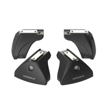 N20002-D-01.JPG Evos Lp (low Profile) Kit 4 Piedi Con Profilo Basso 500-500c-500e 3p-595-600e 5p Kit Piedi Evos Barre Portatutto