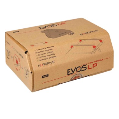 N20002-C-01.JPG Evos Lp (low Profile) Kit 4 Piedi Con Profilo Basso 500-500c-500e 3p-595-600e 5p Kit Piedi Evos Barre Portatutto