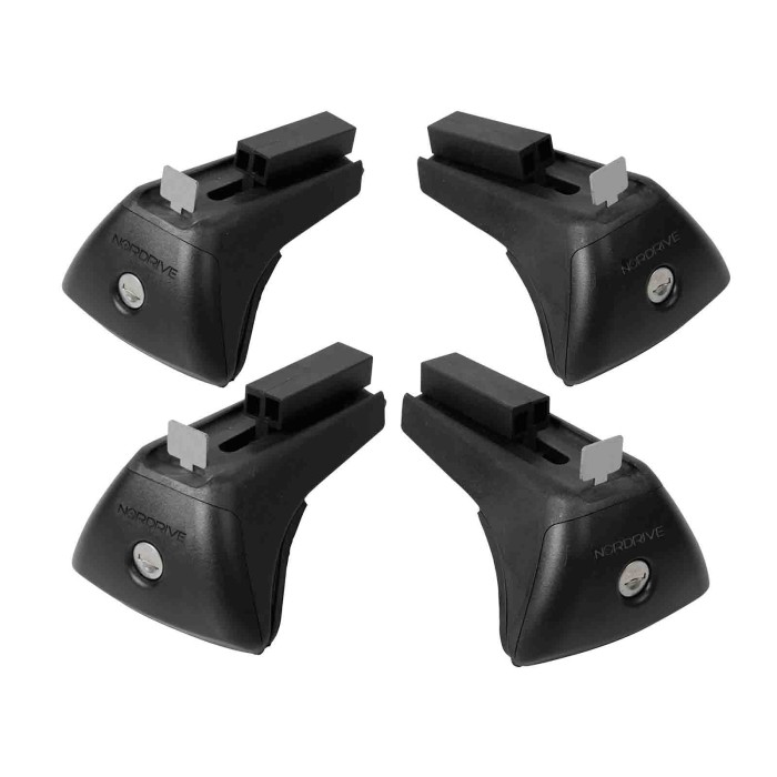 NEUTRO.jpg Evos Is (in Rail Steel) Kit 4 Piedi Per Barre Acciaio Stelvio-a3 Sportback-a4 Avant Attacchi Profilo Integrato