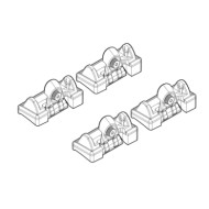 Kit Attacchi C004 Renault Clio Ii 5p-clio Ii Storia-laguna Ii 5p-laguna Ii Grandtour Attacchi Tetto Barre Portatutto Auto