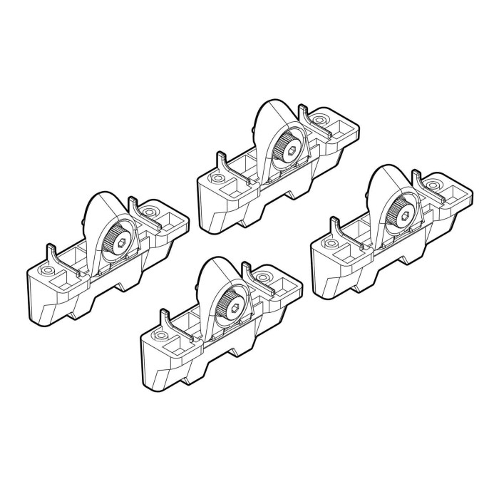 N21015-A-01.JPG Kit Attacchi C015 Honda Cr-v Attacchi Tetto Barre Portatutto Auto