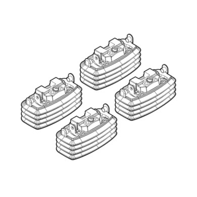 N21027-A-01.JPG Kit Attacchi C027 Cee'd 5p-3 4p-3 5p-6 4p Attacchi Tetto Barre Portatutto Auto