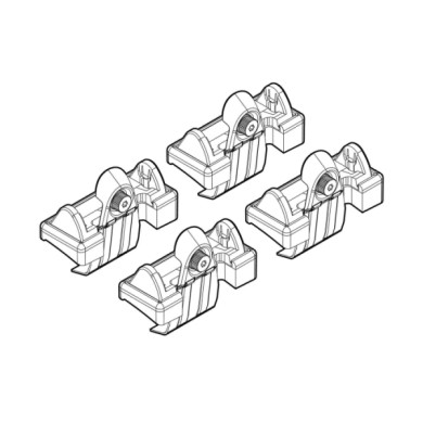 N21039-A-01.JPG Kit Attacchi C039 Audi A3 Sportback Attacchi Tetto Barre Portatutto Auto