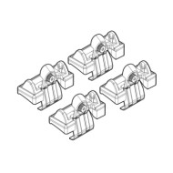 Kit Attacchi C040 Toyota Avensis 4p Attacchi Tetto Barre Portatutto Auto