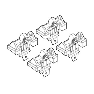 N21048-A-01.JPG Kit Attacchi C048 Chevrolet Niva Attacchi Tetto Barre Portatutto Auto