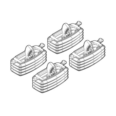 N21053-A-01.JPG Kit Attacchi C053 Fiat Croma Attacchi Tetto Barre Portatutto Auto
