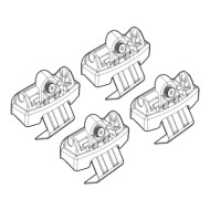 N21117-A-01.JPG Kit Attacchi C117 Ford Focus 5p Attacchi Tetto Barre Portatutto Auto