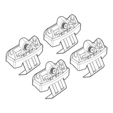 N21118-A-01.JPG Kit Attacchi C118 Citroen Ds4-ds4 Crossback Attacchi Tetto Barre Portatutto Auto