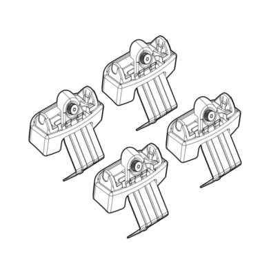 N21119-A-01.JPG Kit Attacchi C119 Citroen Ds5 Attacchi Tetto Barre Portatutto Auto
