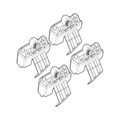 N21123-A-01.JPG Kit Attacchi C123 Opel Insignia 4p Attacchi Tetto Barre Portatutto Auto