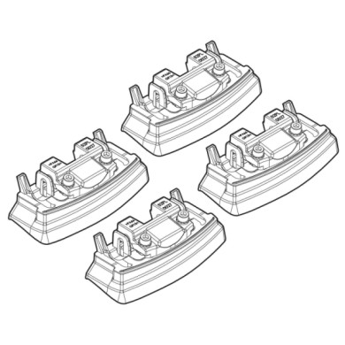 N21137-A-01.JPG Kit Attacchi C137 Renault Koleos Attacchi Tetto Barre Portatutto Auto