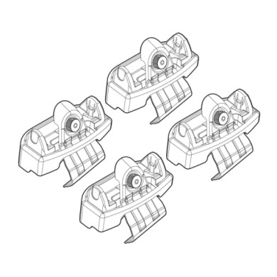 N21139-A-01.JPG Kit Attacchi C139 Toyota Yaris 5p Attacchi Tetto Barre Portatutto Auto