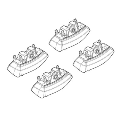 N21154-A-01.JPG Kit Attacchi C154 Opel Adam-adam Rocks Attacchi Tetto Barre Portatutto Auto