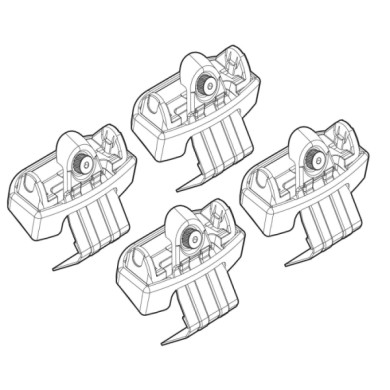 N21157-A-01.JPG Kit Attacchi C157 Citroen C4 Grand Picasso-c4 Picasso-c4 Spacetourer-grand C4 Spacetourer Attacchi Tetto Barre P