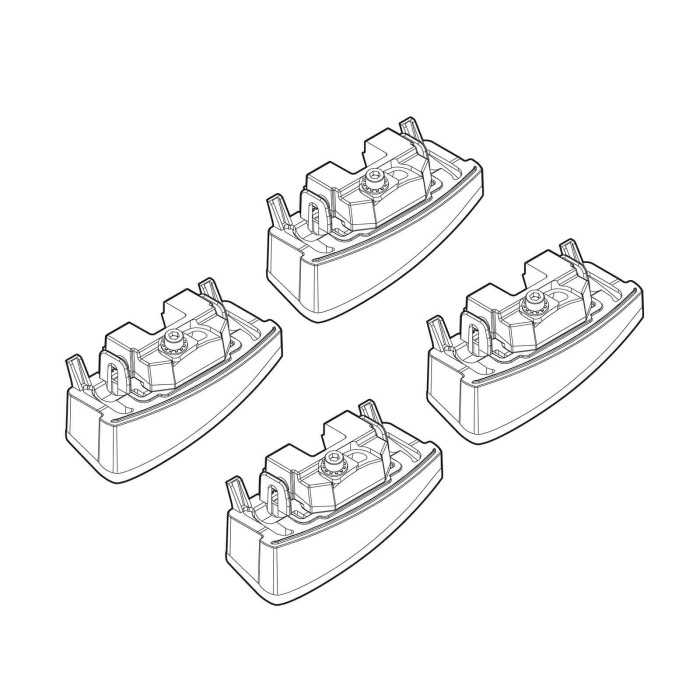 N21159-A-01.JPG Kit Attacchi C159 Fiat Panda-panda Van Attacchi Tetto Barre Portatutto Auto