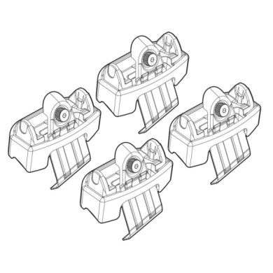 N21160-A-01.JPG Kit Attacchi C160 Nissan Qashqai Attacchi Tetto Barre Portatutto Auto