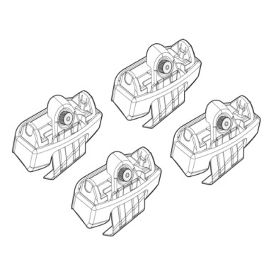 N21167-A-01.JPG Kit Attacchi C167 Kia Picanto 5p Attacchi Tetto Barre Portatutto Auto