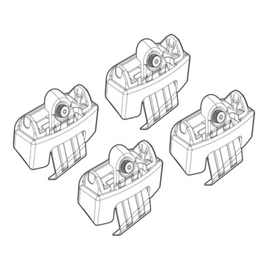 N21168-A-01.JPG Kit Attacchi C168 Kia Rio 5p Attacchi Tetto Barre Portatutto Auto