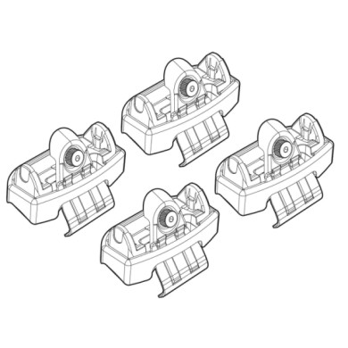 N21169-A-01.JPG Kit Attacchi C169 C1 5p-c1 Airscape 5p-108 5p-108 Top!-aygo 5p-aygo X-wave Attacchi Tetto Barre Portatutto Auto