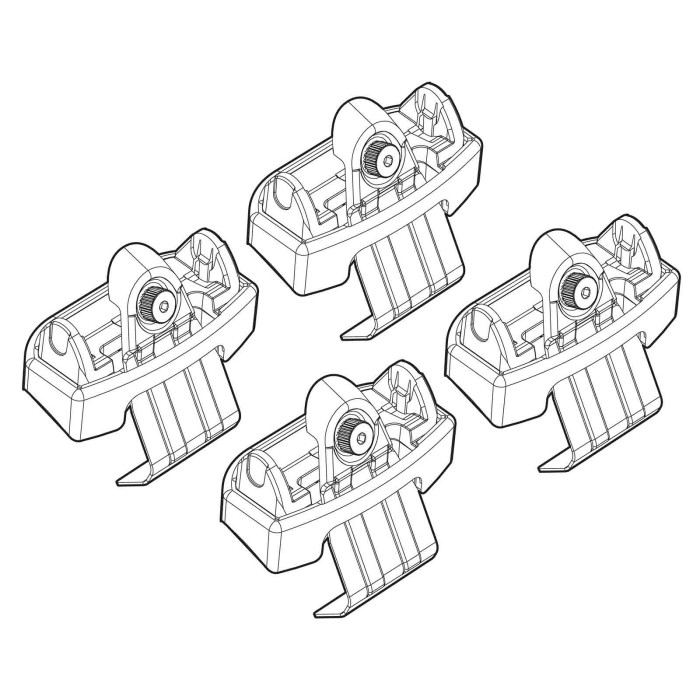 N21178-A-01.JPG Kit Attacchi C178 Renault Espace Attacchi Tetto Barre Portatutto Auto