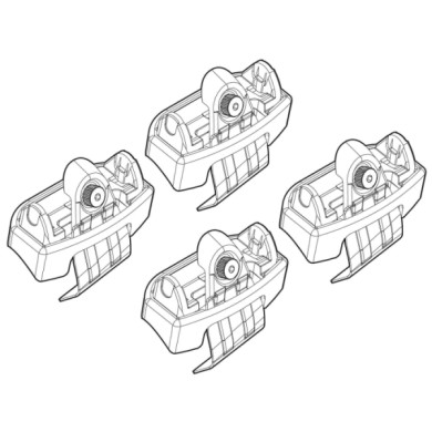 N21184-A-01.JPG Kit Attacchi C184 Opel Astra K 5p-astra K Sports Tourer Attacchi Tetto Barre Portatutto Auto