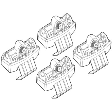 N21186-A-01.JPG Kit Attacchi C186 Ford S-max Attacchi Tetto Barre Portatutto Auto