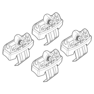 N21190-A-01.JPG Kit Attacchi C190 Mazda 3 5p Attacchi Tetto Barre Portatutto Auto