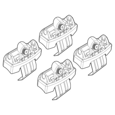 N21192-A-01.JPG Kit Attacchi C192 Honda Hr-v Attacchi Tetto Barre Portatutto Auto