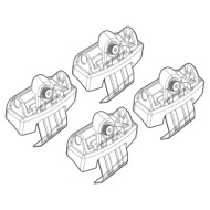 Kit Attacchi C194 Audi A6 4p Attacchi Tetto Barre Portatutto Auto