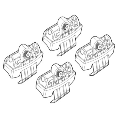 N21197-A-01.JPG Kit Attacchi C197 Ford Edge Attacchi Tetto Barre Portatutto Auto