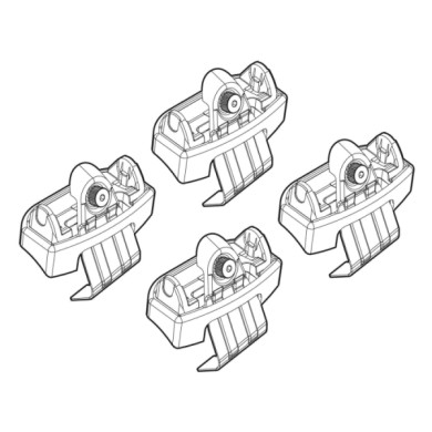 N21200-A-01.JPG Kit Attacchi C200 Renault Scenic 5 Posti Attacchi Tetto Barre Portatutto Auto