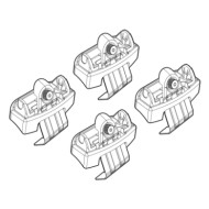 N21200-A-01.JPG Kit Attacchi C200 Renault Scenic 5 Posti Attacchi Tetto Barre Portatutto Auto