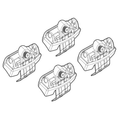 N21202-A-01.JPG Kit Attacchi C202 Citroen C3 Attacchi Tetto Barre Portatutto Auto