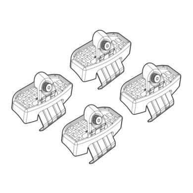 N21209-A-01.JPG Kit Attacchi C209 Nissan Micra Attacchi Tetto Barre Portatutto Auto