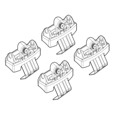 NEUTRO.jpg Kit Attacchi C213 Opel Crossland-crossland X Attacchi Tetto Barre Portatutto Auto