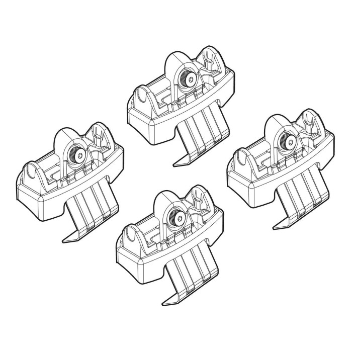 NEUTRO.jpg Kit Attacchi C213 Opel Crossland-crossland X Attacchi Tetto Barre Portatutto Auto