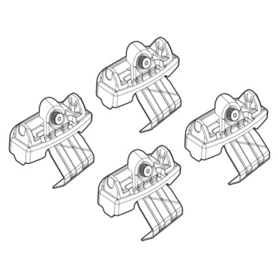 N21216-A-01.JPG Kit Attacchi C216 Volvo S90 4p Attacchi Tetto Barre Portatutto Auto