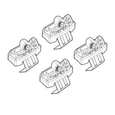 N21235-A-01.JPG Kit Attacchi C235 Colt-clio V 5p Attacchi Tetto Barre Portatutto Auto